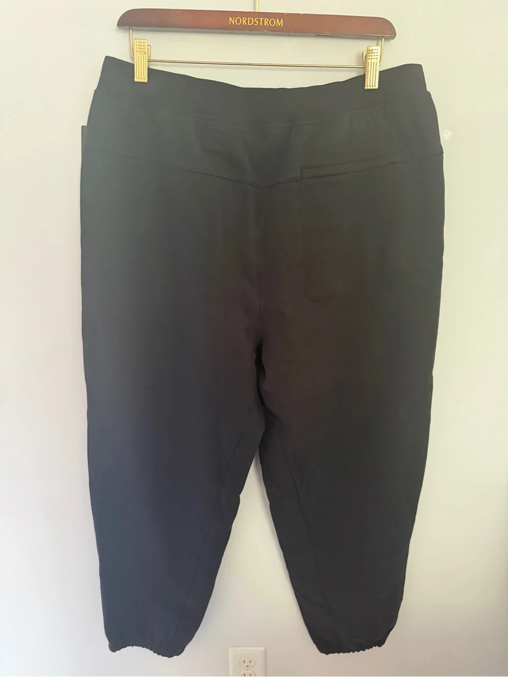 Lululemon Men's Black Drawstring Jogger Men’s Steady State Jogger L NWT - Picture 4 of 6